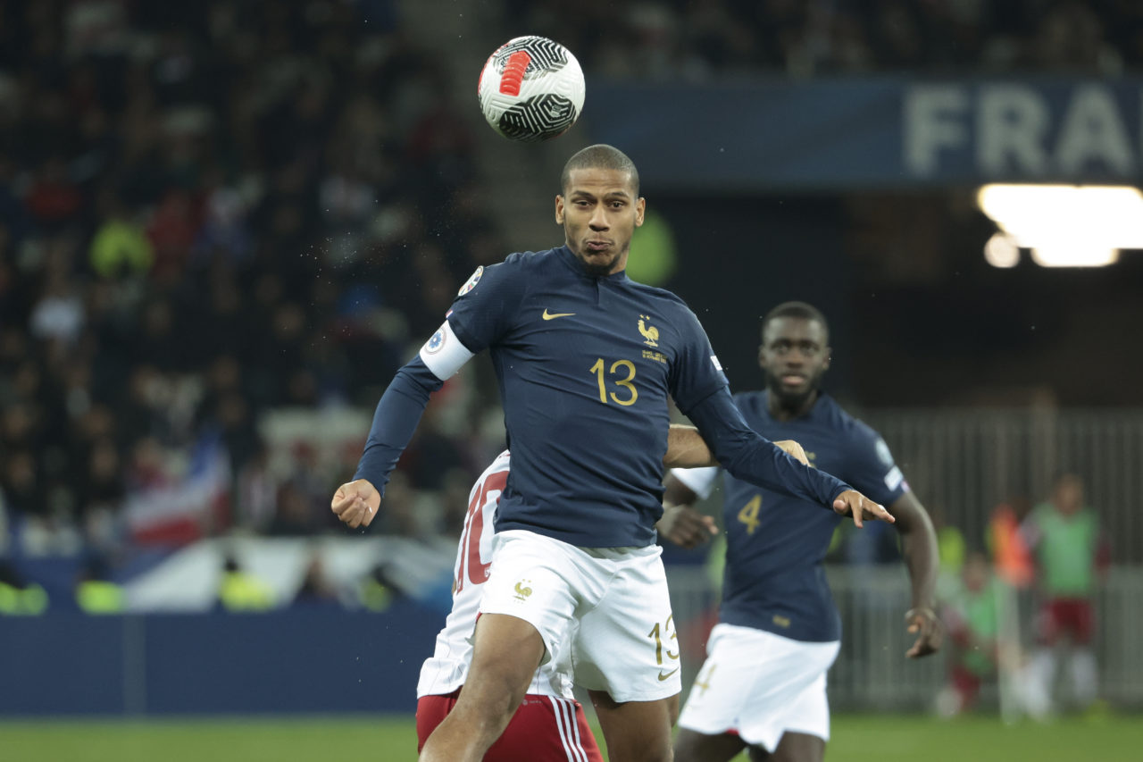 Jean-Clair Todibo of France in action during the UEFA EURO 2024 European qualifier match between France and Gibraltar at Allianz Riviera stadium on...