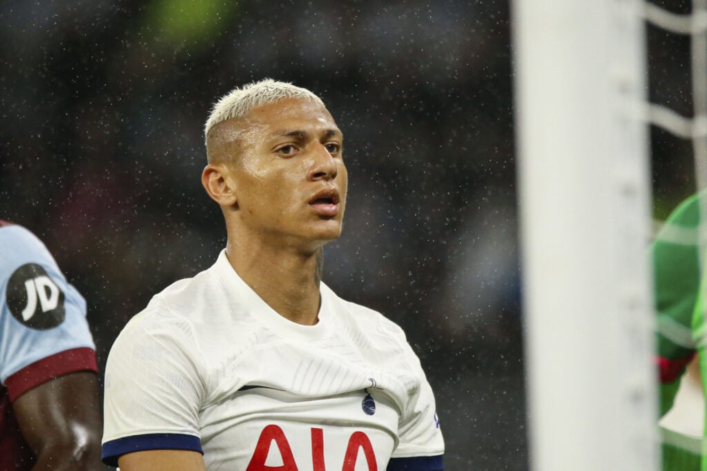 Tottenham receive potential Richarlison blow ahead of Crystal Palace clash