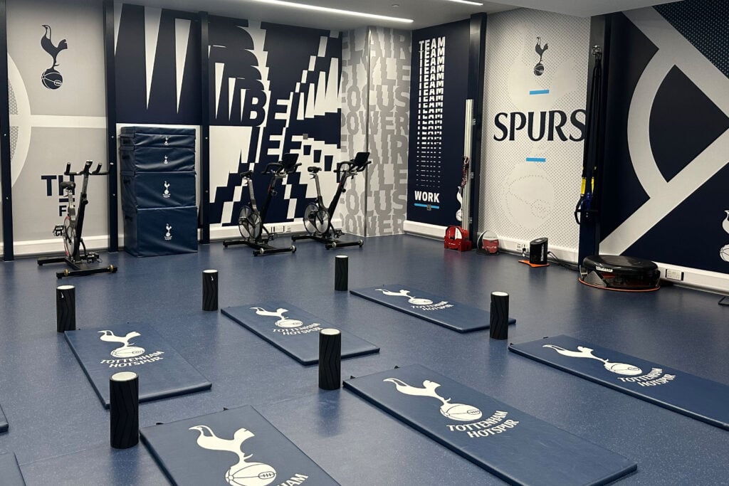 Two Spurs stars are already back at Hotspur Way doing physio work for the new season