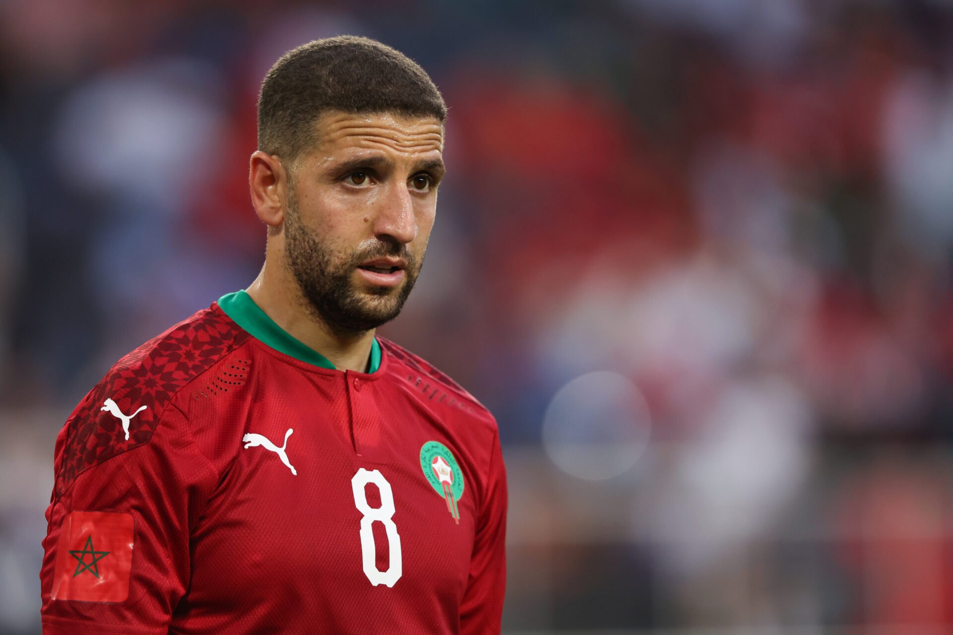 Adel Taarabt of Morocco during an international friendly between United States of America / USA and Morocco at TQL Stadium on June 1, 2022 in Cinci...