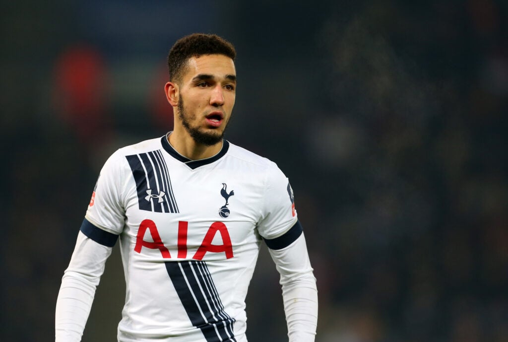 Nabil Bentaleb of Tottenham Hotspur during the Emirates FA Cup match between Leicester City and Tottenham Hotspur at King Power Stadium on January ...