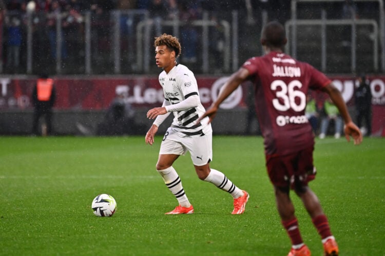 Desire DOUE of Stade Rennais FC during the Ligue 1 Uber Eats match between Metz and Rennes at Stade Saint-Symphorien on May 4, 2024 in Metz, France.