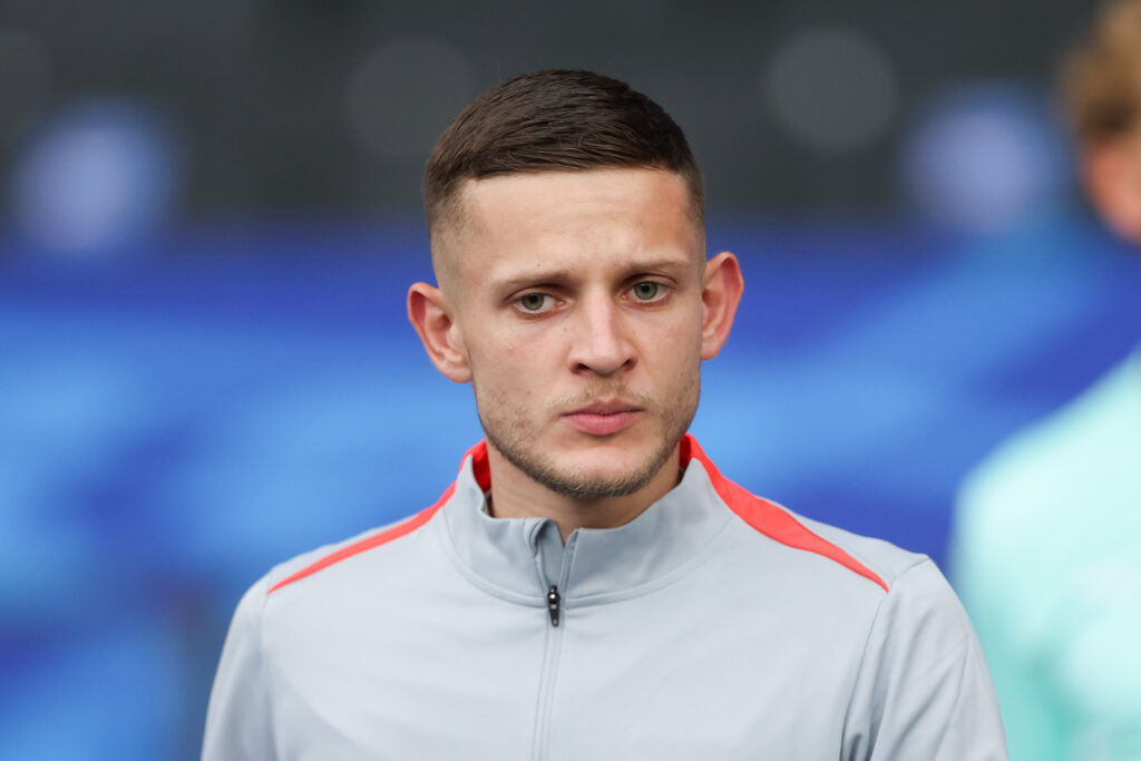 Sebastian Szymanski of Poland seen during the UEFA EURO 2024 match between Poland and Austria at Olympiastadion. Final score: Poland 1:3 Austria.