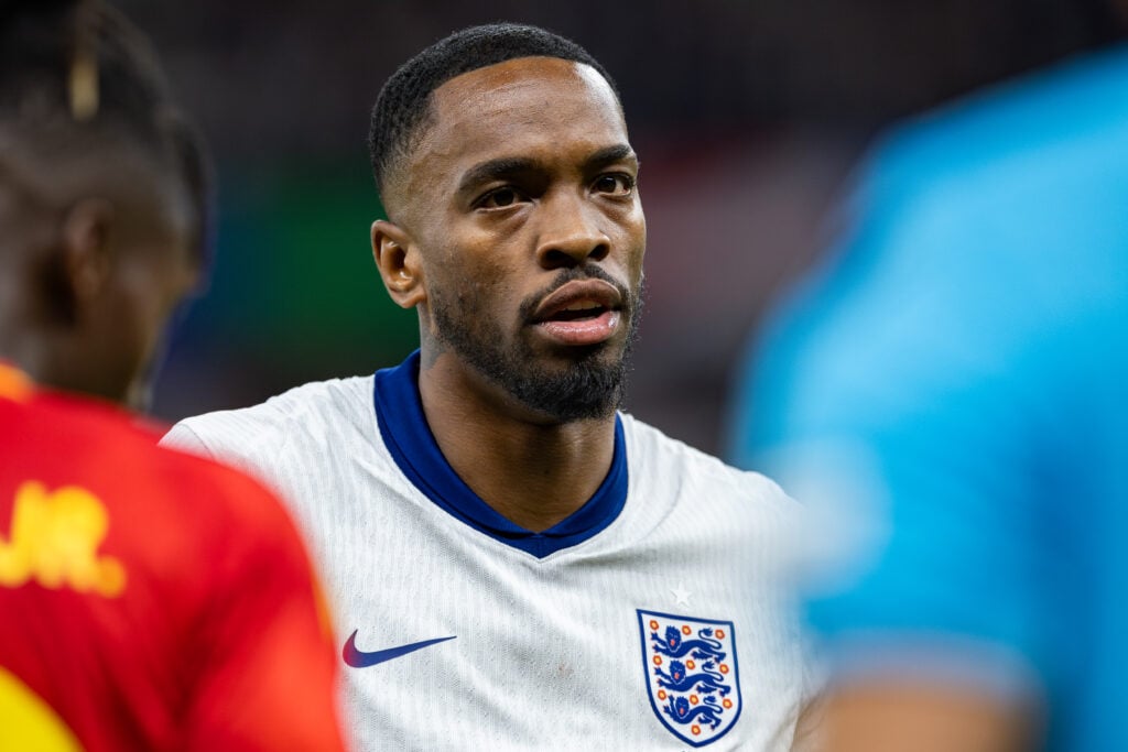 Ivan Toney of England seen in action during the UEFA EURO 2024 final match between Spain and England at Olympiastadion Berlin. Final score: Spain 2...