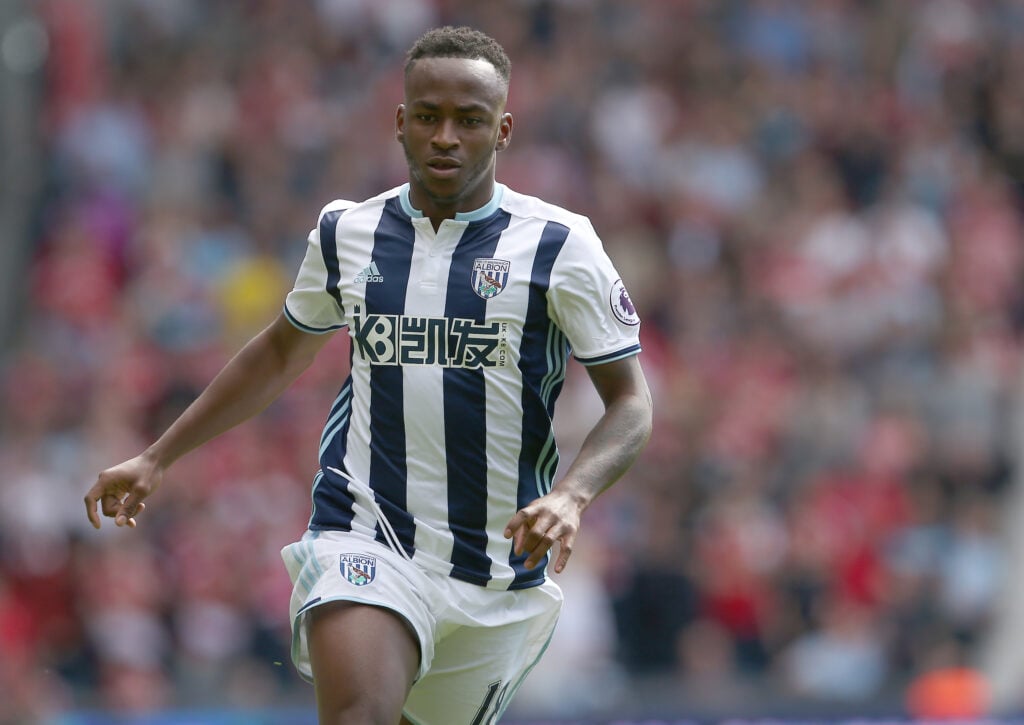 West Bromwich Albion's Saido Berahino during the Premier League match between West Bromwich Albion and Middlesbrough at The Hawthorns on August 28,...