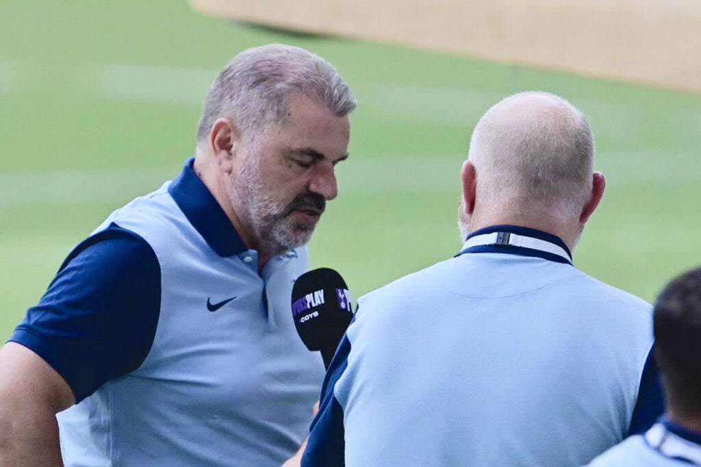 Postecoglou offers positive update on Spurs player’s fitness after injury scare