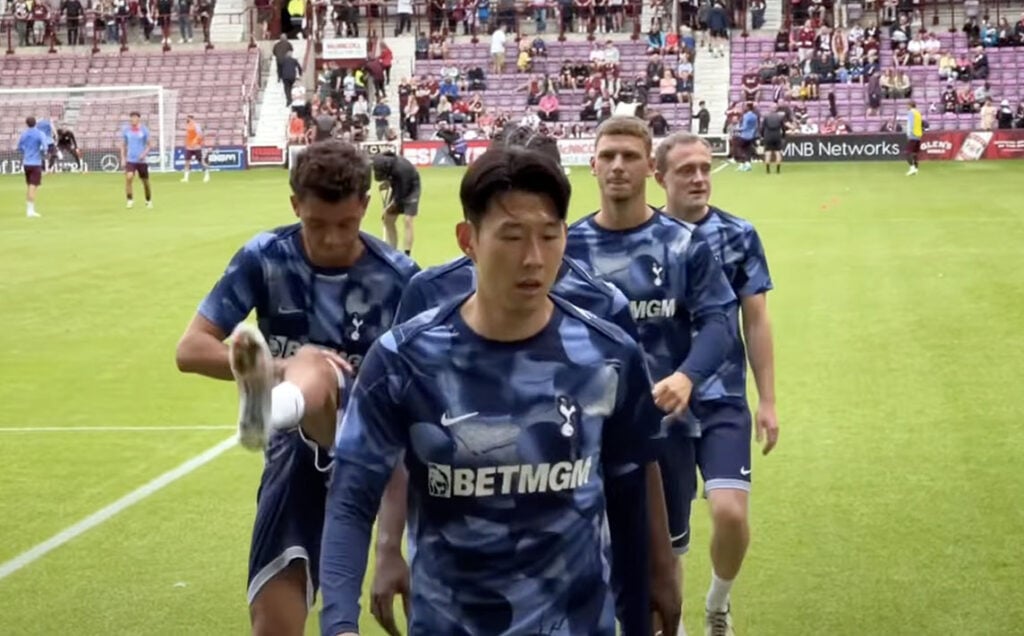 Alasdair Gold reveals exciting thing he has been told about Heung-min Son this week