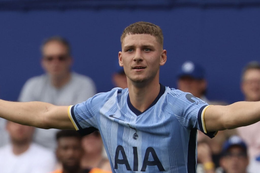 ‘I’m enjoying it’ – Jamie Donley opens up on his new role as Tottenham’s left-back