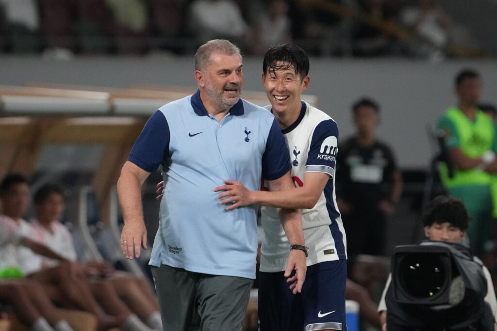 ‘Not my area’ – Ange Postecoglou on Heung-min Son’s contract situation at Spurs