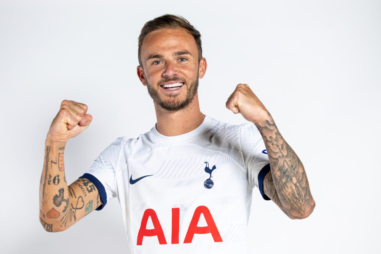 Dele Alli and Jude Bellingham react to James Maddison signing for Spurs